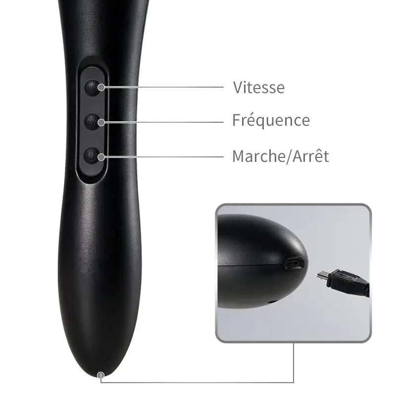 Appareil de Massage Vibrant Haute Fréquence – 20 Modes pour Détente & Plaisir Intime