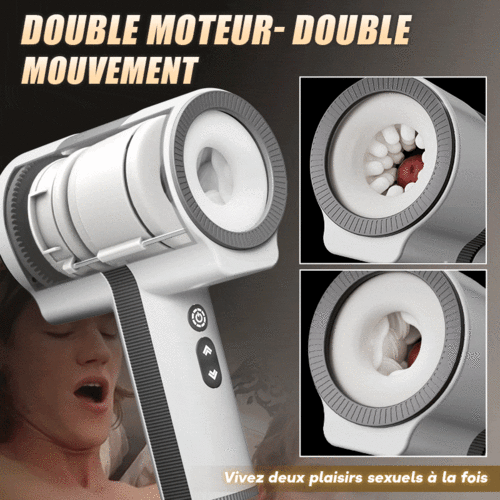 DualCore ! 9 Va-et-Viens 9 Vibration Masturbateur portable (Copie)