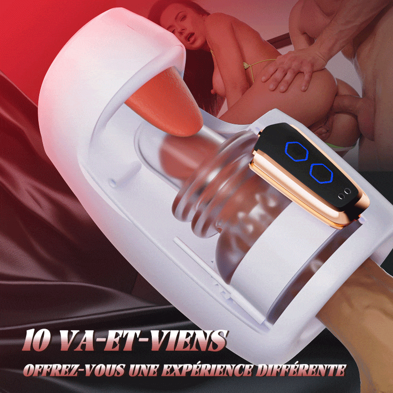Mr.Blowjob - 10 Tapping Thrusting Male Training Stimulator