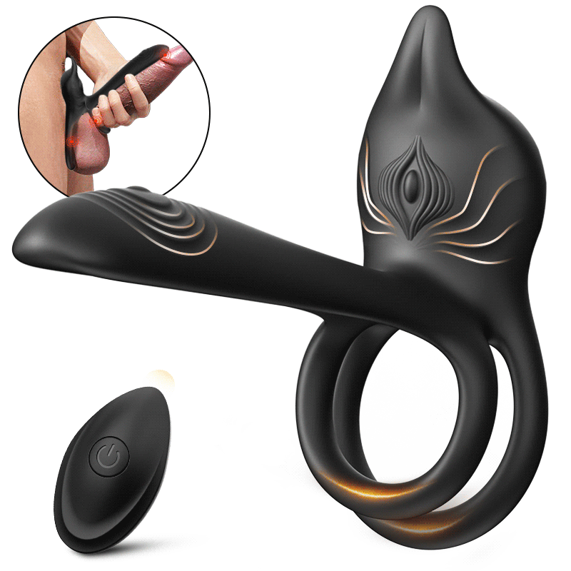 TriVibe – Anneau Vibrant 3-en-1 pour Plaisir Partagé