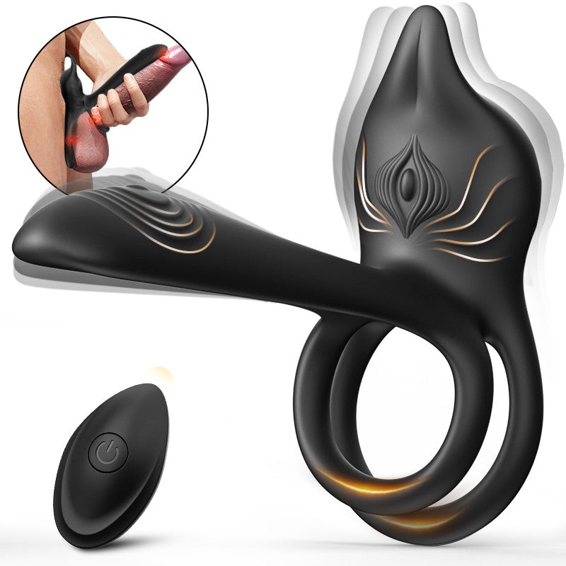 TriVibe – Anneau Vibrant 3-en-1 pour Plaisir Partagé