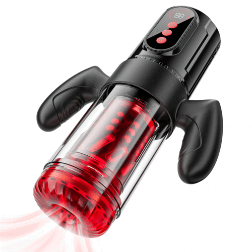 IronMan - Sexe oral x vaginal ! 9 rotations télescopiques+9 succions