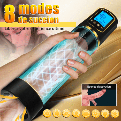 PowerPump 3X - pénis pompe pénis entraînement 8 succion masturbateur